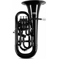 Classic Cantabile MardiBrass kunststof Bb tenortuba zwart