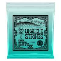 Ernie Ball 2326 Ukulele Ball-End Saiten Black