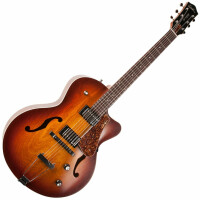 Godin 5th Avenue CW Kingpin II HB Cognac Burst - Retoure (Zustand: sehr gut)