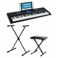 FunKey 61 Edition Pro zwart SET inb. keyboardstand en bank