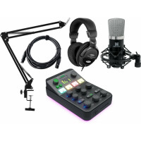 Mackie M-Caster Studio Podcast Gaming Interface Set