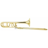 Classic Cantabile MardiBrass kunststof Bb/F trombone gouden