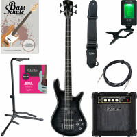 Spector Legend Standard 4 E-Bass Black Stain Starter Set