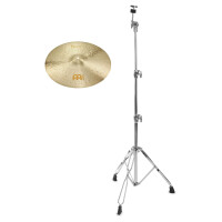 Meinl Byzance Jazz 18" Extra Thin Crash + gerader Beckenständer Set