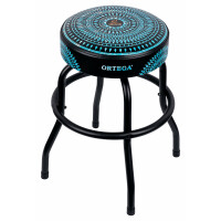 Ortega OBS24-BLKC 24" Bar Stool Blue Kaleidoscope