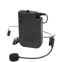 Omnitronic WAMS-10BT2 MK2 Transmisor De Petaca Con Micrófono De Diadema 865 MHz