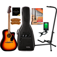 Fender California Standard Redondo CE 3-Color Sunburst Kit De Démarrage