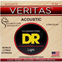 DR Strings Veritas Acoustic VTA-12 Light 12-54