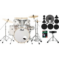 Pearl Export EXX725BR/C777 Drumkit Slipstream White Beginner Set