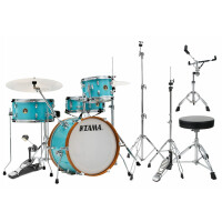 Tama LJK48S-AQB Club Jam Kit Aqua Blue Set inkl. Hardware