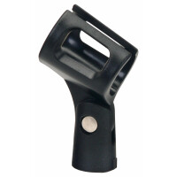 Pronomic microphone clip neoprene (noir/blanc)