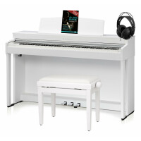 Kawai CN 301 W Digitalpiano Premium Weiß satiniert Set