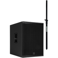 RCF SUB 18-AX Actieve Subwoofer Pole Set