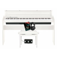 Korg LP-180 WH Digitalpiano Set Weiß