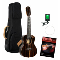 Ortega RUET-ZC Konzert Ukulele Ziricote Set