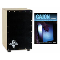 XDrum Cajon Peruana Black Wood inkl. Cajonschule