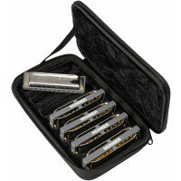 Hohner Rocket C/G/A/D/Bb Mundharmonika 5er Pack