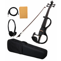 Classic Cantabile EV-90BK e-viool natuur zwart