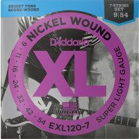 D'Addario EXL120-7 Super Light