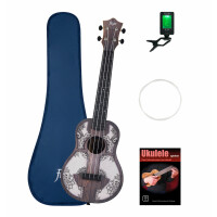 Flight TUC40 Mandala Travel Konzert Ukulele Set