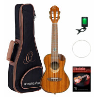 Ortega ECLIPSE-CC4 Konzert Ukulele Natur Set