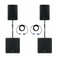 Pronomic Powerstage Concert 1815 2.2 Aktive PA-Anlage 2600 Watt