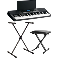 FunKey 61 Performer Set Noir Incl. Support Clavier + Banc