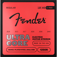 Fender UltraCore 1250L Nickel Plated Cordes Pour Guitare Électrique 009-042 Set De 3