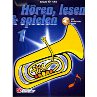 Hören, lesen & spielen 1 für Tuba