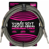 Ernie Ball 6429 Instrumentenkabel 3,05 m Silver Fox