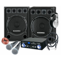 McGrey DJ Karaoke Komplettset Party-2500 1600W