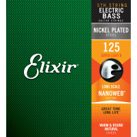 Elixir 15425 E-Bass Einzelsaite Nanoweb Long Scale 125