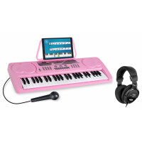 McGrey BK-4910PK beginnerkeyboard SET inb. koptelefoon Pink