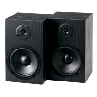 McGrey BSS-265 BK 6,5" HiFi Regallautsprecher Paar schwarz 2x 40W RMS