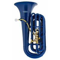 Classic Cantabile MardiBrass Plastic Bb Tuba Blauw