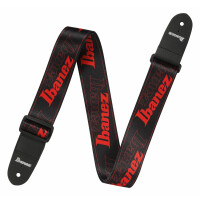 Ibanez GSD50-RD Design Guitar Strap Red