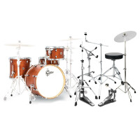 Gretsch CT1-J404-SWG Catalina Club Shellset Satin Walnut Glaze Set inkl. Hardware