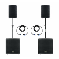 Pronomic Powerstage Concert 1812 2.2 Sistema de sonido activa de 2600W