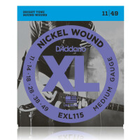 D'Addario EXL115 Medium/Blues-Jazz Rock