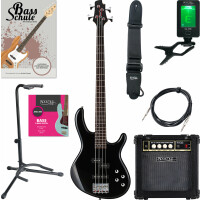 Cort Action Plus Black Starter Set