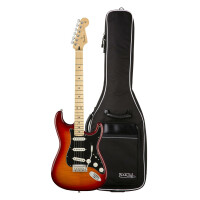 Fender Player Stratocaster Plus Top MN ACB Gigbag Set