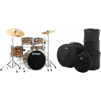 Tama IP50H6W-CTW Imperialstar Drumkit Coffee Teak Wrap Set inkl. Gigbags