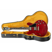 Gibson 1961 ES-335 Reissue Heavy Aged 60s Cherry - 1A Showroom Modell (Zustand: wie neu, in OVP)