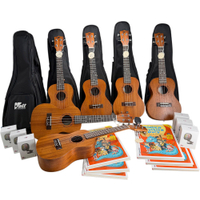 Voggenreiter Set Di Ukulele Valencia (Soprano)