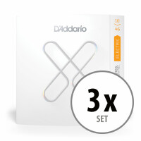 D'Addario XS Nickel Plated Steel 10-46 Regular Light 3x Set