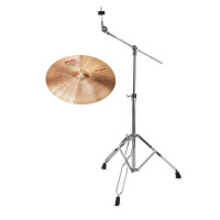 Paiste 2002 16" Thin Crash + Galgenbeckenständer SET