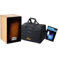 Meinl Percussion Snarecraft Series Snare Cajon 100 Special Edition Brown Burst Set