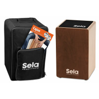 Sela SE 190 Primera Cajon Brown Bundle