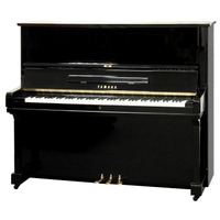 Yamaha U3 Klavier Schwarz Poliert - Generalüberholt