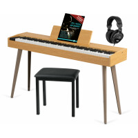 McGrey DP-17 AL Design Piano helle Esche Set